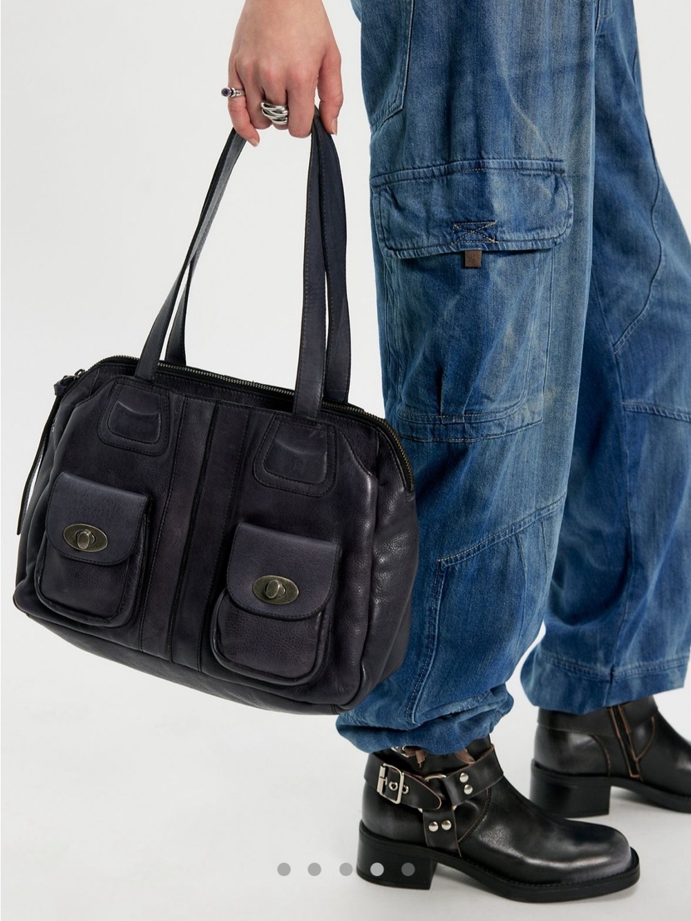 BILLIE BOWLER BAG BLACK